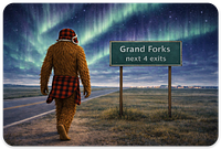 Sas GF Northern Lights STICKER