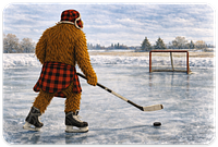 Sas Pond Hockey MAGNET
