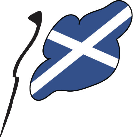 Scotland Flag Sticker