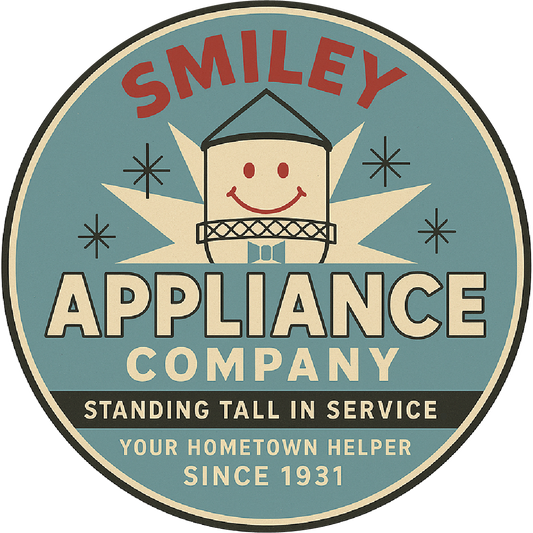 Smiley Appliance Repair 4 Coasters