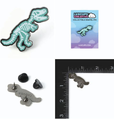 T-Rex Skeleton PIN