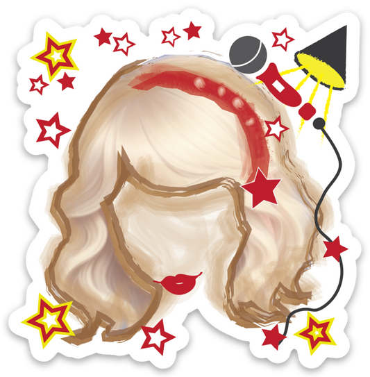 Taylor Swift matte die cut