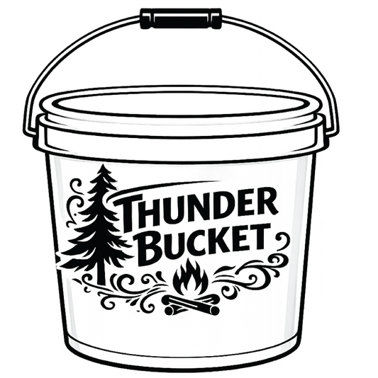 Thunder Bucket Flourish sticker