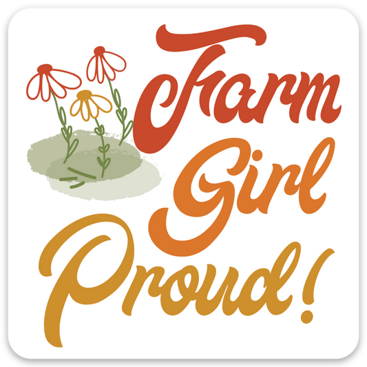 Farm Girl 3x3 Flower