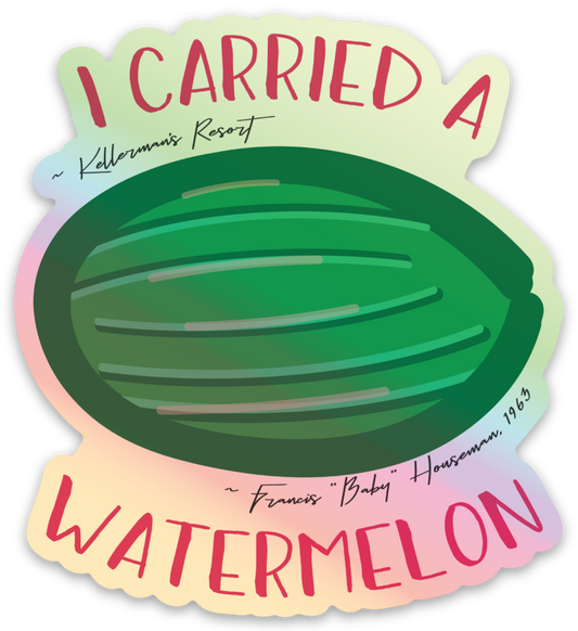 Watermelon Hologram sticker
