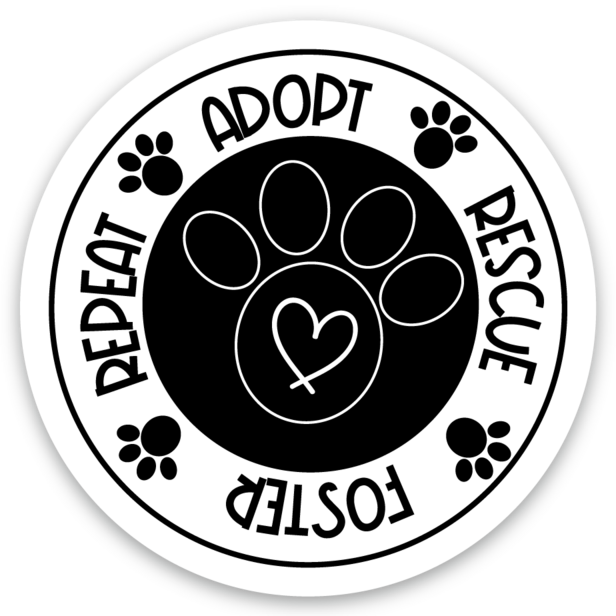 Adopt Rescue Foster 2x2