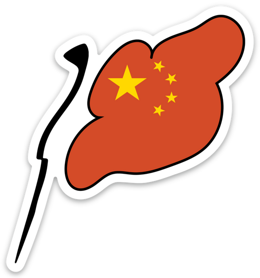 China Flag Magnet