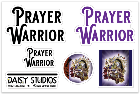 Prayer Warrior Sheet 6x4