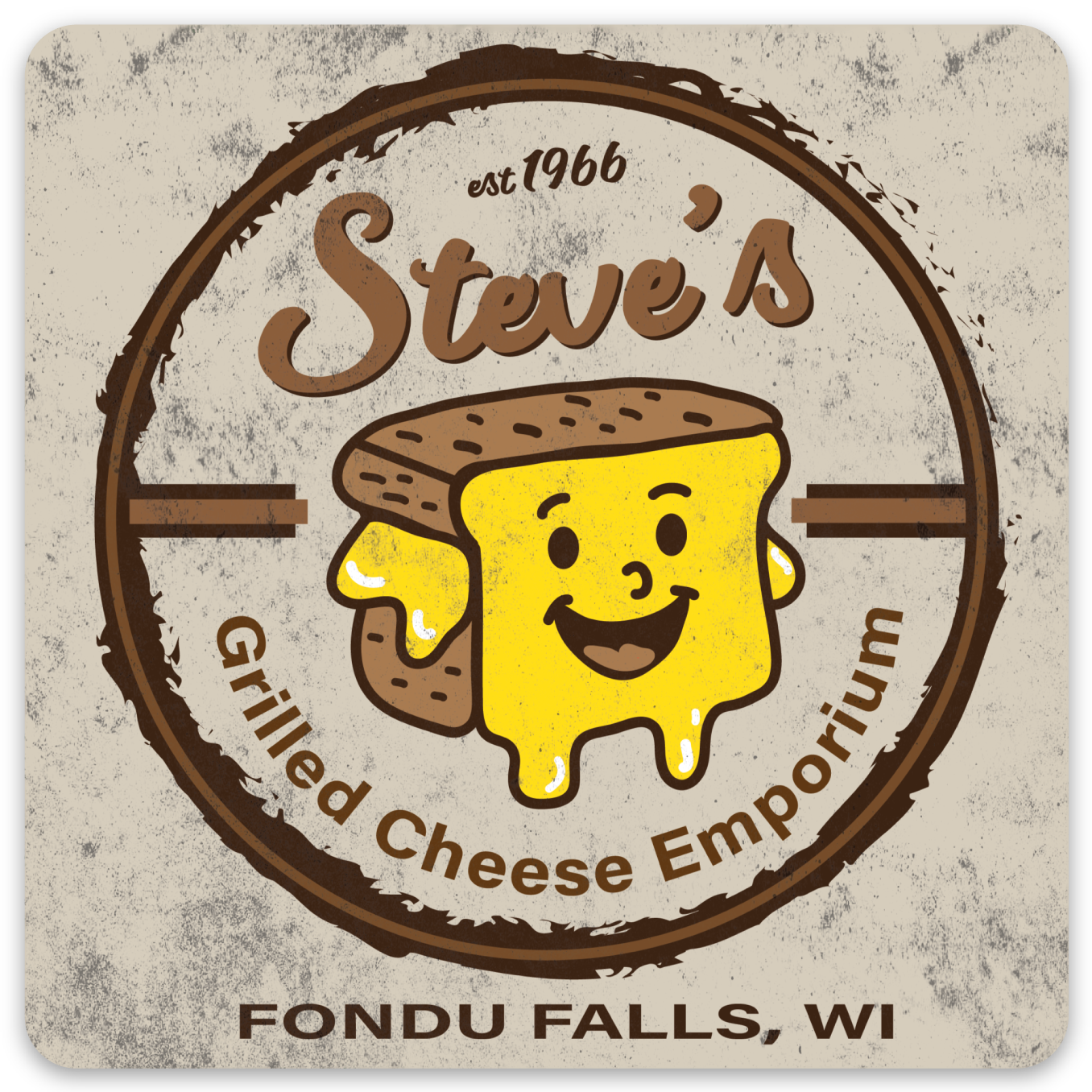 WI Steve Grilled sticker