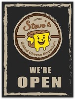 WI Steve Chalkboard sticker