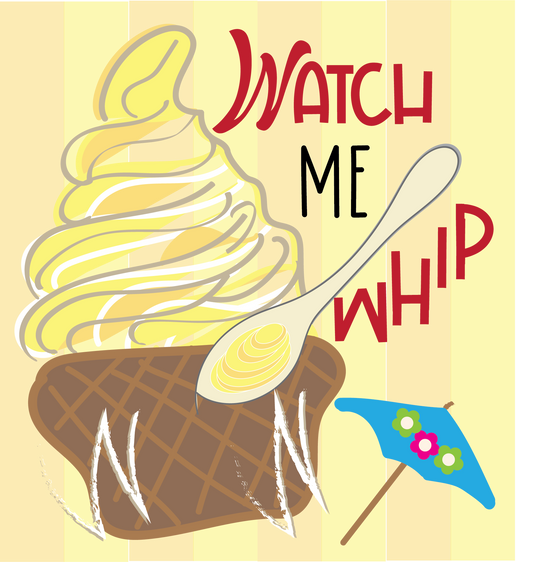 Watch Me Whip STICKER
