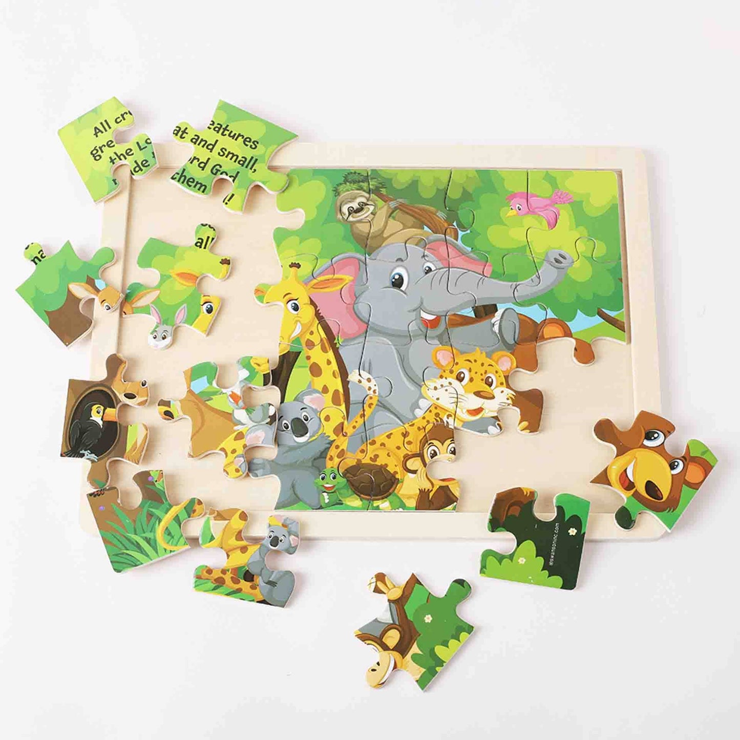 Wooden Puzzle - Jungle