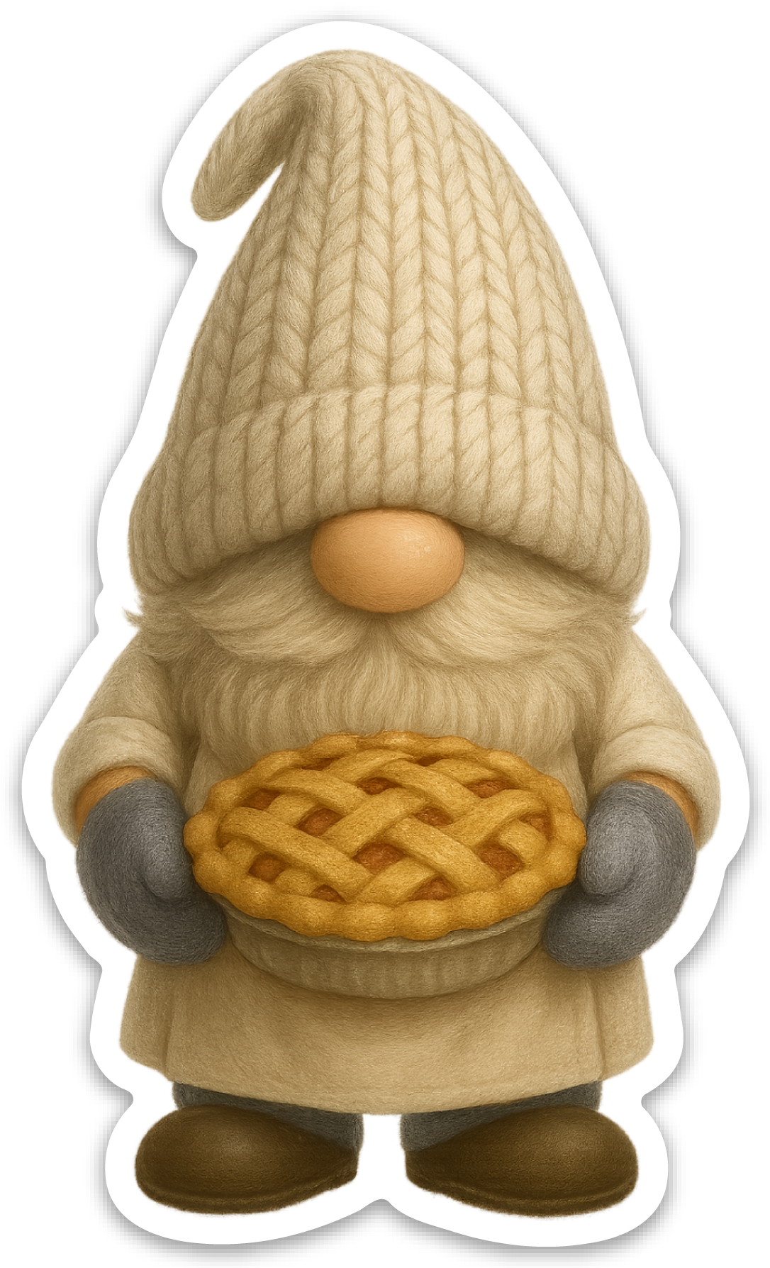 Gnome Baker sticker
