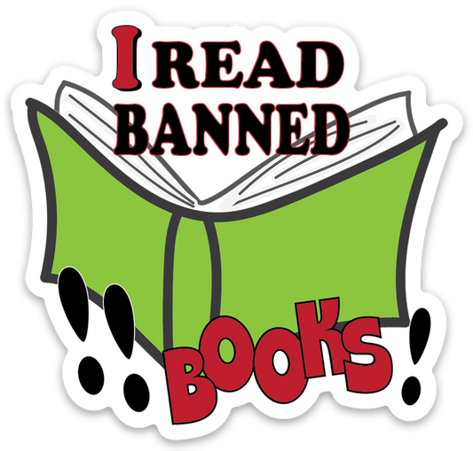 Banned Book sticker