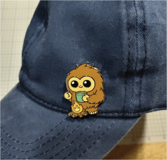 Bigfoot Campfire & Coffee PIN