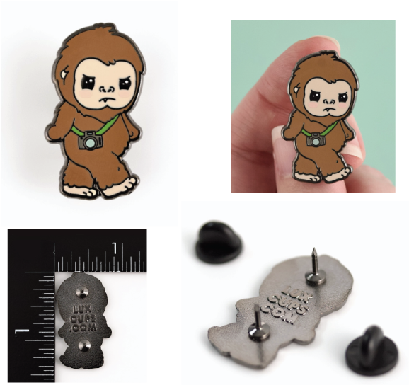 Bigfoot Tourist PIN