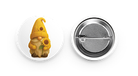 Year of Gnomes 12 pack buttons