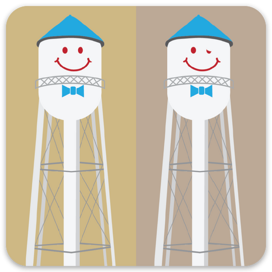 Classic Smiley duo 3in