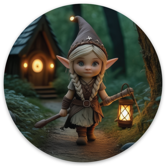 Cottage Elf Gnome 01