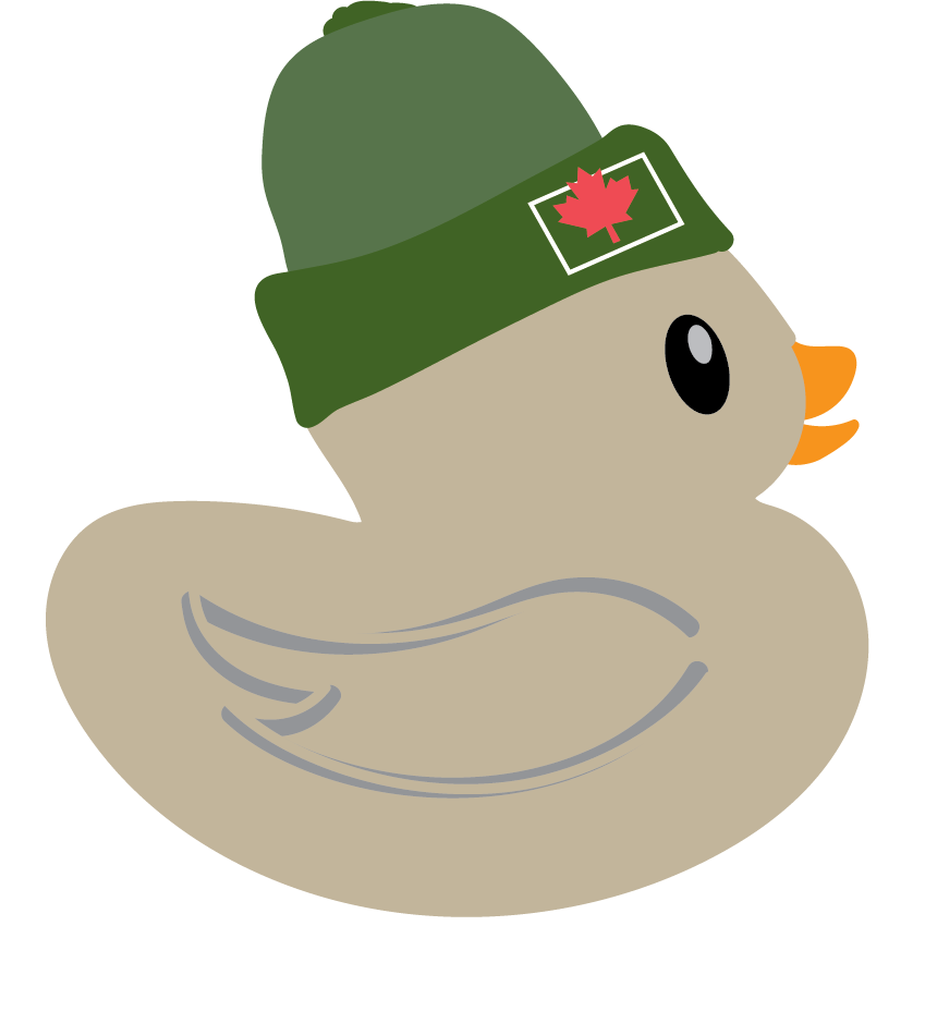 Bob McKenzie Beanie Duck sticker