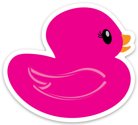 Ducky Hot Pink