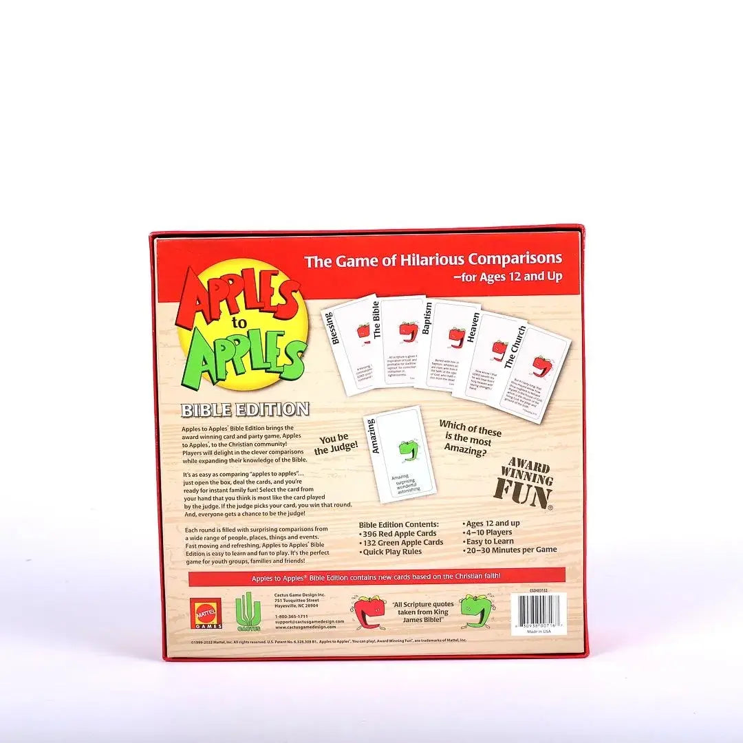 Game - Apples To Apples Bible Edition