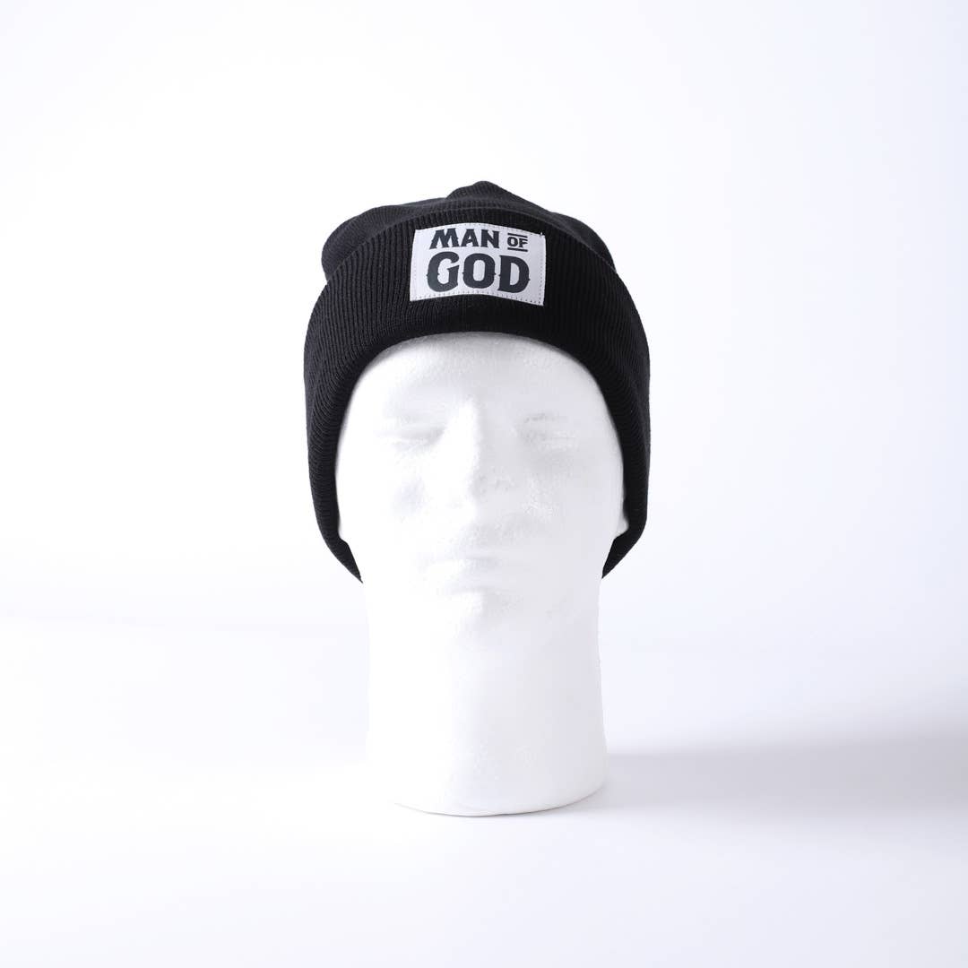 Beanie - Black - Man of God