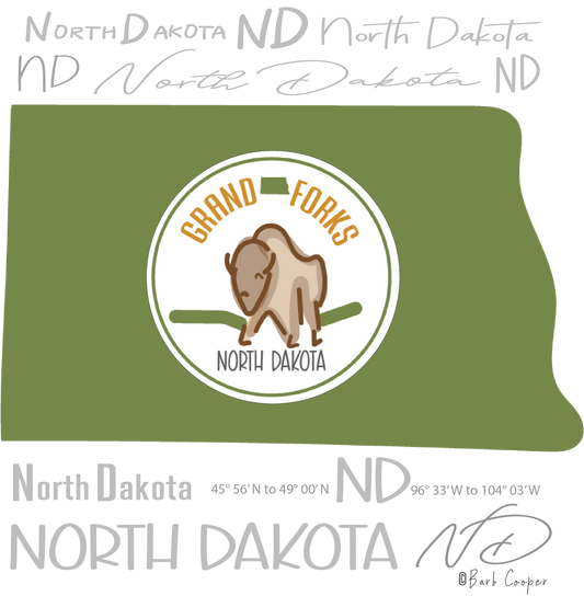 GFND State Buffalo MAGNET