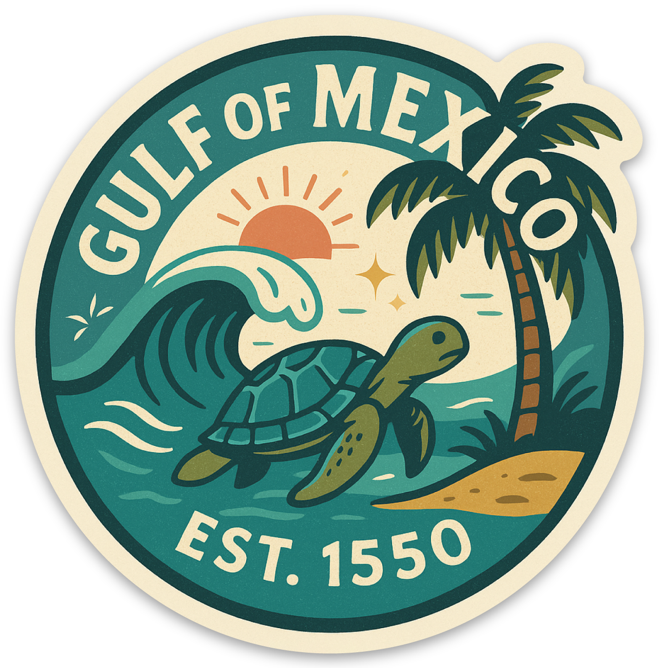 Gulf of Mexico Magnet