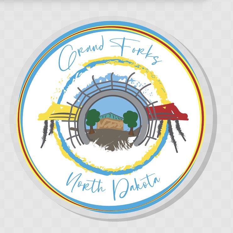 Grand Forks Pin Acrylic