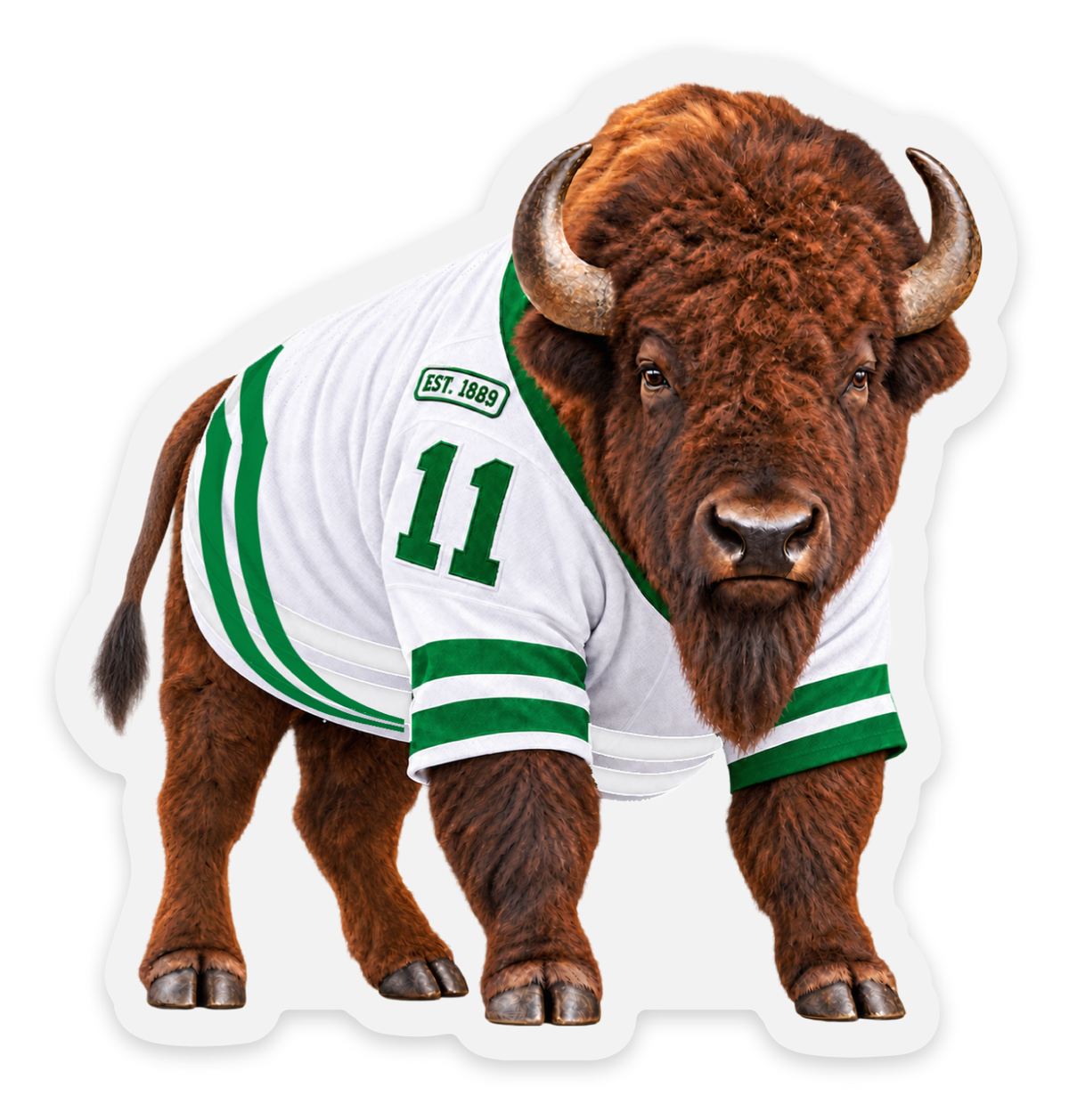 Buffalo Jersey sticker