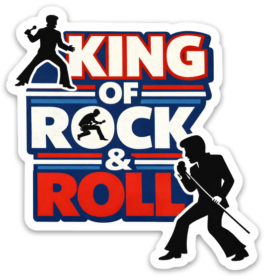 King of Rock N Roll MAGNET
