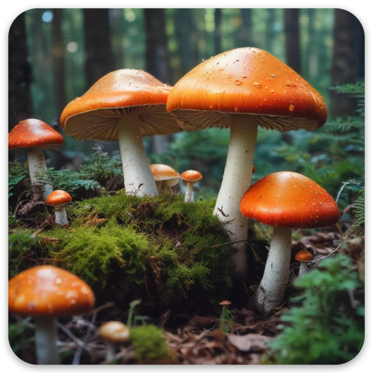 Mushroom Grove | 3x3 sticker