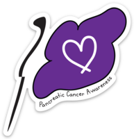 Flag Pancreatic A sticker