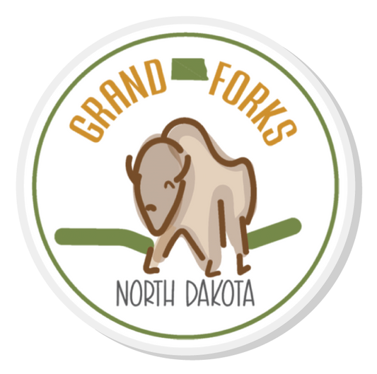 GFND Buffalo Pin Acrylic