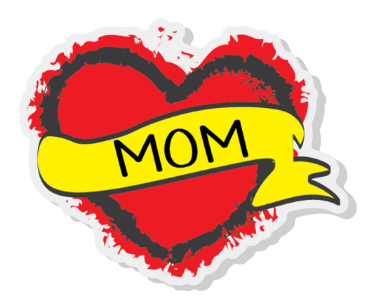 Mom Tattoo Pin Acrylic