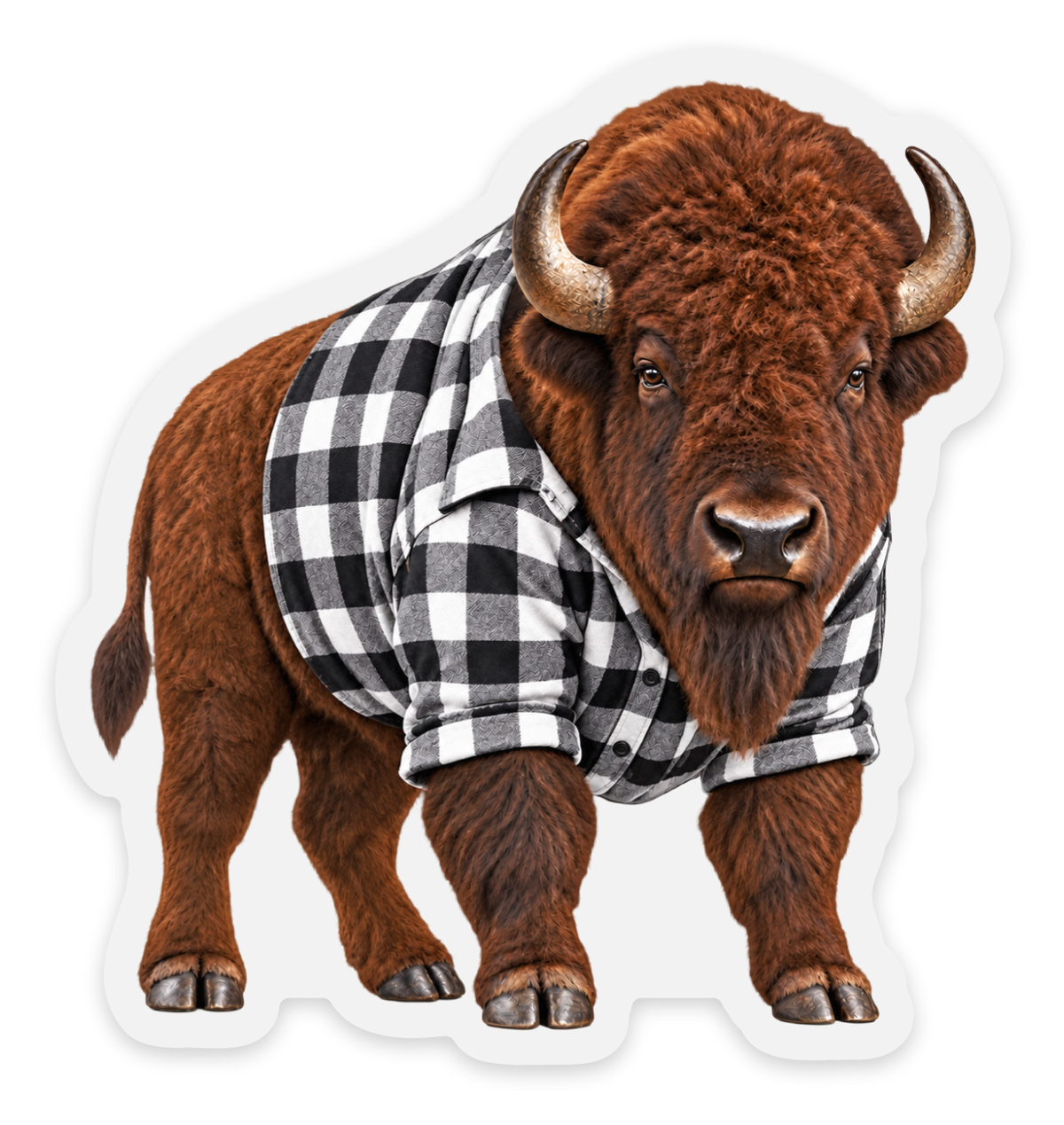 Buffalo Plaid BW