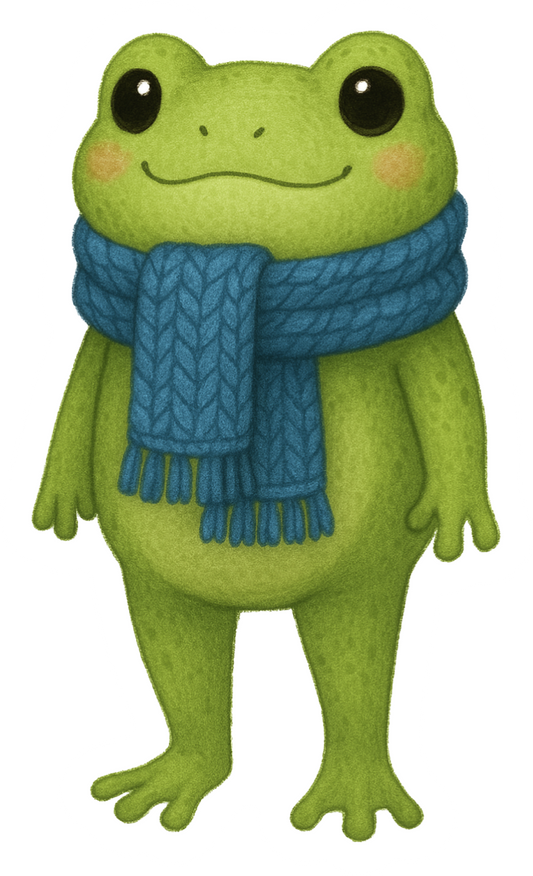 Portland Frog 3x2in Sticker