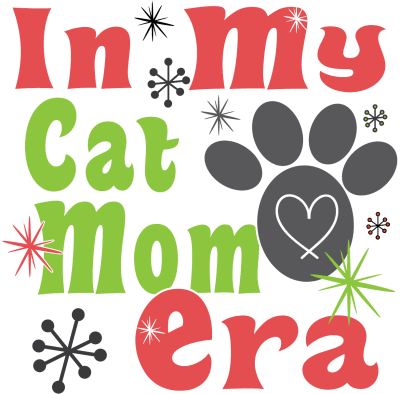 Cat Mom Era sticker