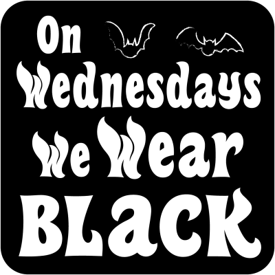 Weds Wear Black Bats