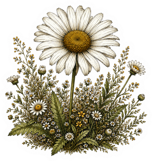 Daisy Wildflower magnet