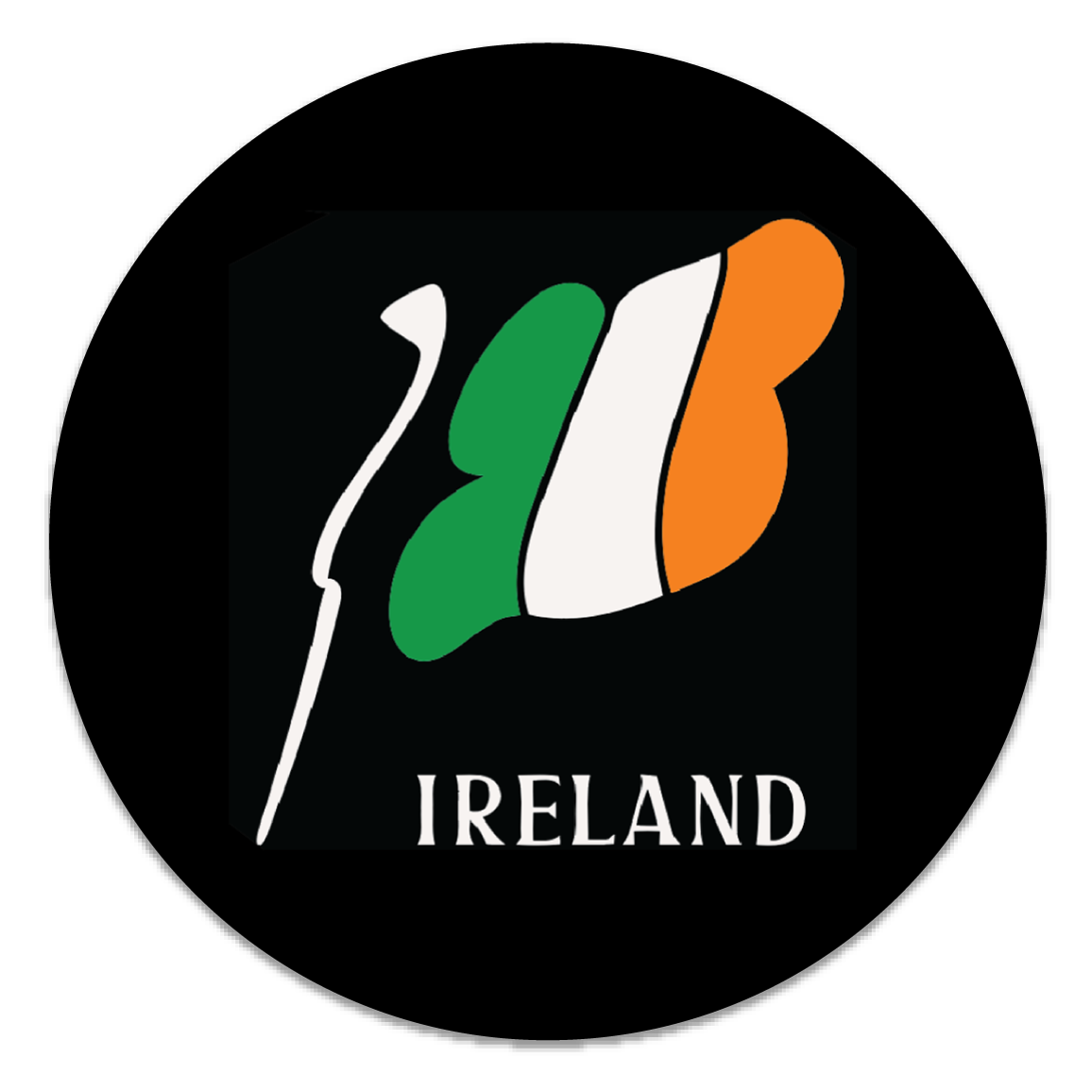 Ireland - Blk Coaster Set of 4