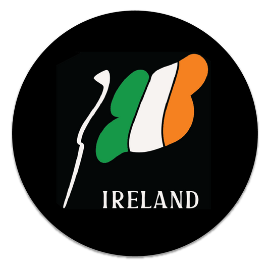 Ireland - Blk Coaster Set of 4