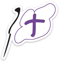 Flag PW white P magnet