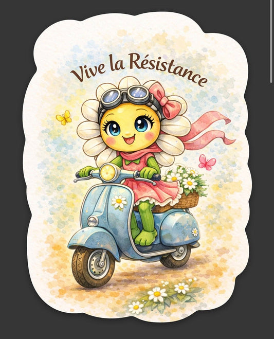 Vive la Résistance - Sticker