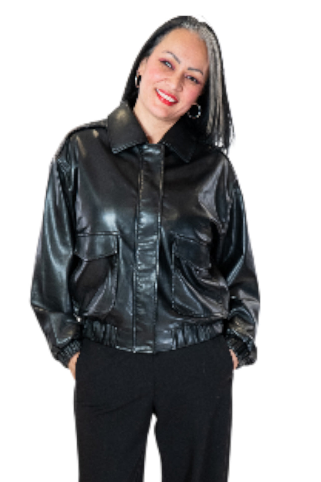 Z Supply Black Idols Bomber Jacket