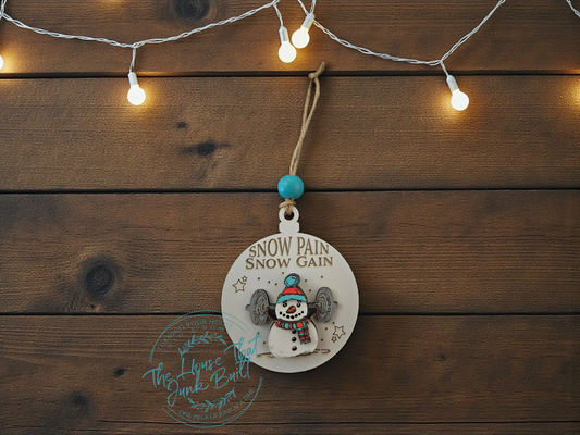 Snow Pain Ornament