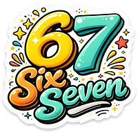 Six Seven Sticker