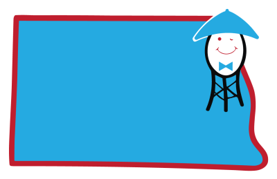 Smiley state B sticker