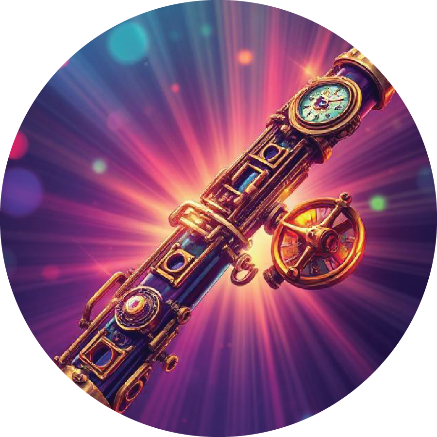 Clarinet Steampunk 2in